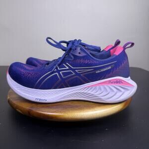 Asics Women's Purple and Pink Running Shoes